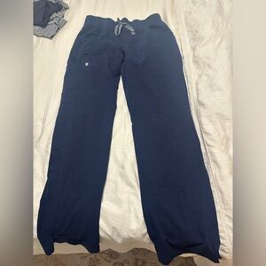 Figs Kade navy blue scrub pants